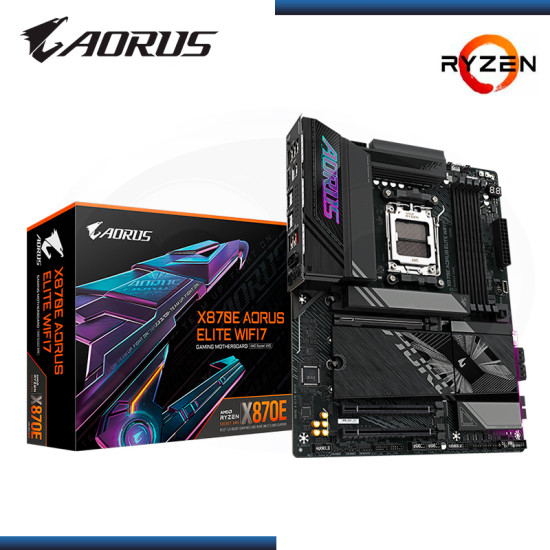 Placas Madre | PLACA AORUS X870E ELITE WIFI7 AMD RYZEN AM5 DDR5