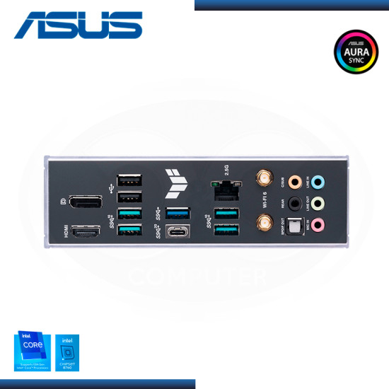 PLACA ASUS TUF GAMING B760M-PLUS WIFI D4 DDR4 LGA 1700 (PN:90MB1DG0-M0EAY0) - 298