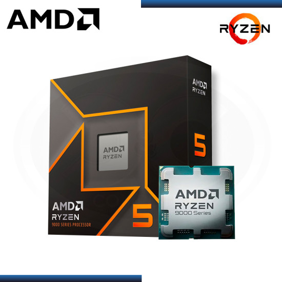 Procesadores | PROCESADOR AMD RYZEN 5 9600X 3.90GHz/5.4GHz 38MB 6 CORE AM5 (PN:100-100001405W0F)
