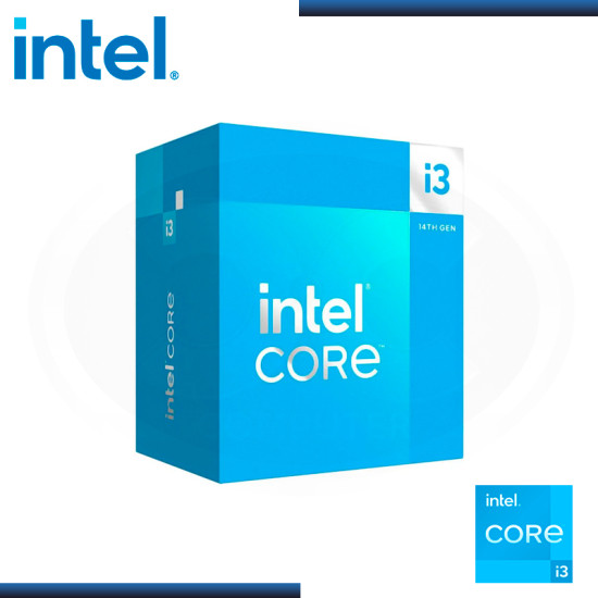 PROCESADOR INTEL CORE I3-14100 3.50GHZ/4.70GHZ 12MB 4 CORE LGA1700 (PN:BX8071514700)